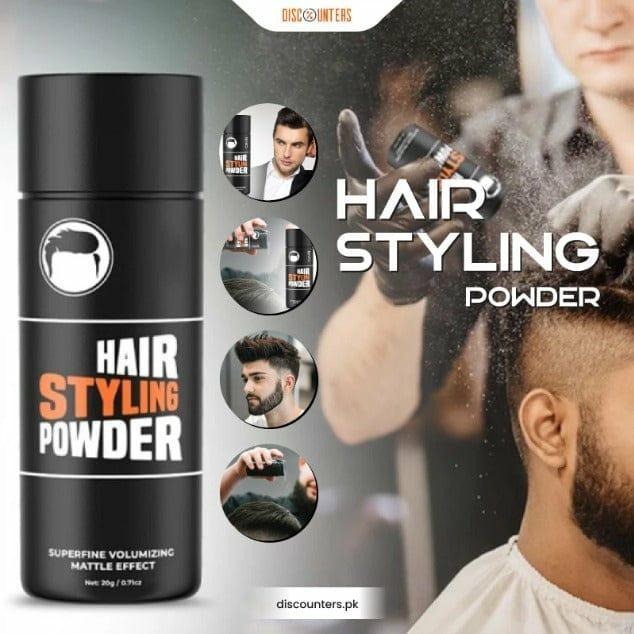 Hair Styling Powder Black Matte Hold