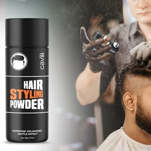 Hair Styling Powder Black Matte Hold