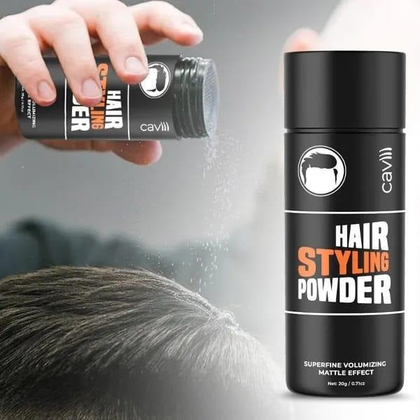 Hair Styling Powder Black Matte Hold