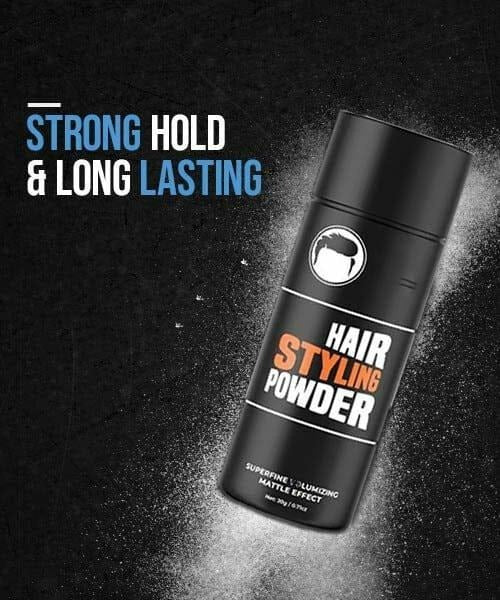Hair Styling Powder Black Matte Hold